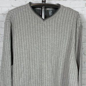 NWT VINTAGE 90'S QUICKSILVER MEN'S "REFLEX" V-NECK SWEATER